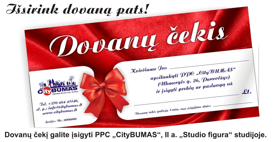 Dovanų čekis